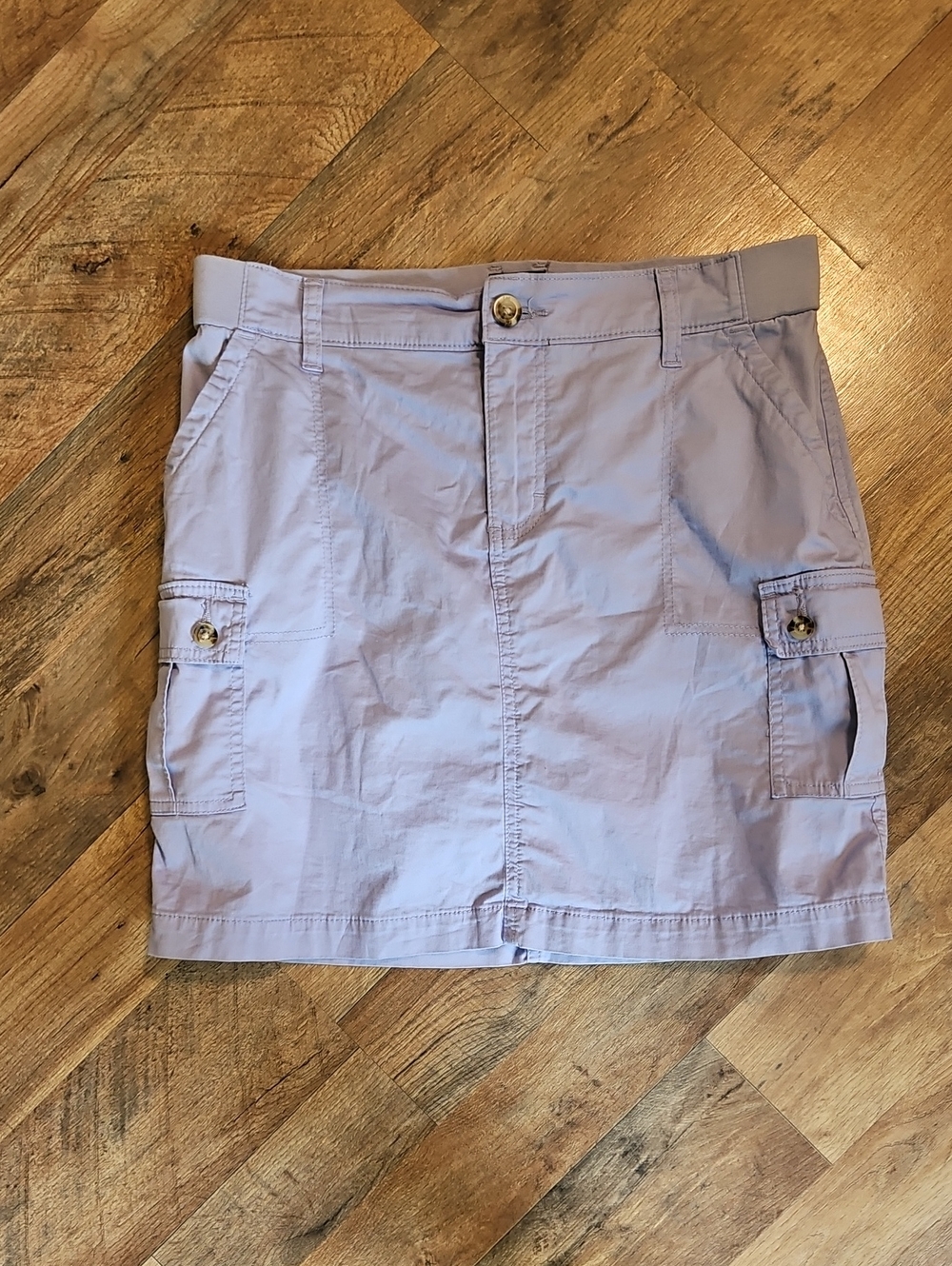 👖LEE Light Lavender Cargo Pocket Women's Shorts